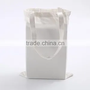 Recyclable Shopping Cotton Bag Cotton Canvas Shopping Bag White Portable Recyclable Shopping Cotton Bag thumbnail-1