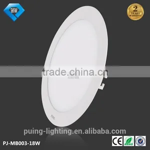 Hot Sale LED Slim Panel Light 3W 4w 6w 9w 12w Round Warm White thumbnail-1