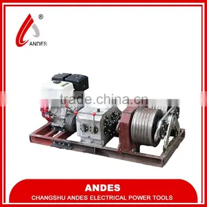 Andes Gasoline Powered Winch,gasoline Winch,double Drum Winch thumbnail-1