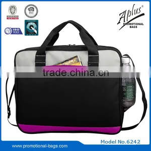 Simple Business Briefcase Briefcases With Holder for Bottle thumbnail-6