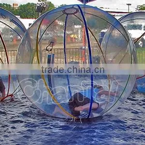 2016 Hot Sales and High Quality Colorful Youtube Bubble Water Ball/walk on Water Balls for Sale/walk in the Ball thumbnail-1
