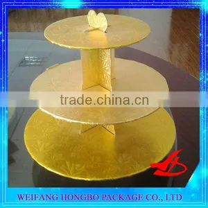 3 Tier Cardboard Cupcake Stand thumbnail-1