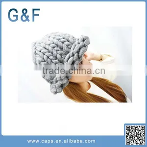 Korean Style Thick Yarn Loopy Cap thumbnail-4