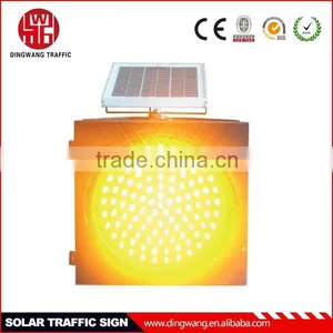 Yellow Solar Amber Warning Light thumbnail-1