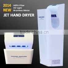 2014 New Design UV Sterilization Function High Speed Automatic Jet Hand Dryer thumbnail-1