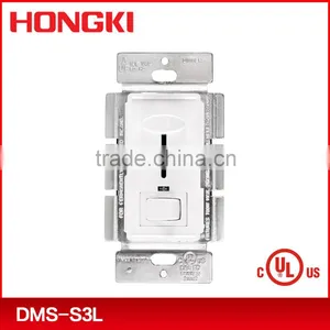 UL CUL 120V Single Pole/three Way Triac Light Dimmer Switch With Night Light thumbnail-1