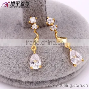 Xuping Fashion 24K Gold Color Earring for Women thumbnail-2