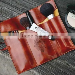 City Twilight Creative Pencil Bag Roll Leather Make Up Cosmetic Pen Case Pouch Purse Bag For School thumbnail-5