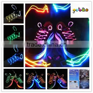 Black Pattern Led Electronic Shoelace thumbnail-1
