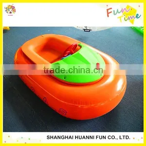 2015 Summer Best-selling Kids Aqua Inflatable Electric Water Bumper Boat for Sale thumbnail-5
