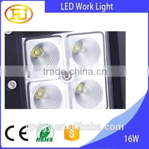 200w 186w 90w 51w 36w 33w 27w 24w 18w 12w 15w 9w Car 16w/4pcs*4w Square Spot LED Work Light thumbnail-3