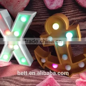 Direct Manufacture of Illuminated Sign Letter Light Marquee Letters Light for Decoration thumbnail-5