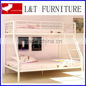 Metal Steel 3 Person Bunk Bed thumbnail-1
