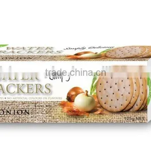 Breakfast Crackers!Peppito Water Crackers(onion/sesame/pepper Flavour) thumbnail-1