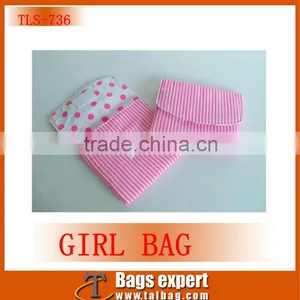 Cute Toiletry Bag for Girls With Hook and Loop Closure thumbnail-1