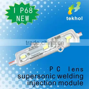 Ultrasonic Welding Injection 5630 Smd IP68 Led Module With Lens CE & RoHS thumbnail-1