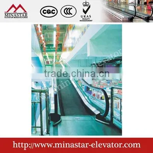 0,10,11,12 Degree Airport Passenger Conveyor With Customized Lifting Height Moving Walk thumbnail-1