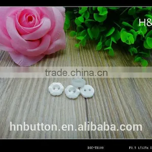 14mm Pearl Effect Flower Shaped Resin Button for Shirt thumbnail-1