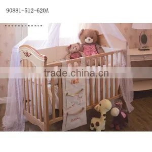 Wooden Bed New Born Baby Bed Wooden Baby Bed 90881-512-620A thumbnail-1