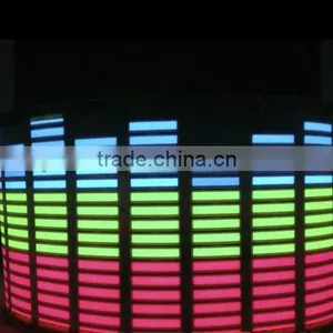 High Quality LED Equalizer Sticker, Car Sticker Music Rhythm LED Flash Light Lamp Sound Activated Equalizer thumbnail-1