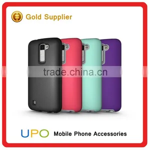 [UPO] Wholesales Rugged Hybrid Hard Plastic Shockproof Armor Case for LG K10.Phone Cover thumbnail-1