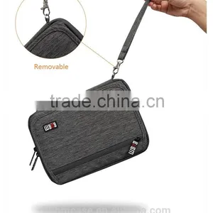 Fashion Design BUBM Nylon Grey Small Travel Digital Cable Handbag For WHOLESELE thumbnail-6