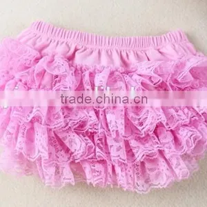 Sweet Color Lace Pants For Kids Soft Fabric Lace Pants For Kids thumbnail-2