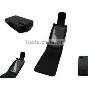 Leather Case With PC Hard Case for Sony Ericsson W100 SPIRO thumbnail-1