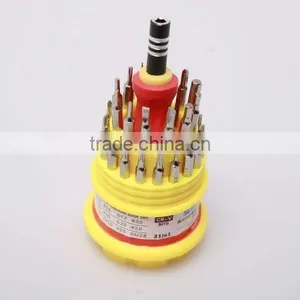 31 in 1 Universal Screwdriver Set Mobile Phone Repair Kit Tools T3 T4 T5 T6 T7 T8 T10 T15 thumbnail-1