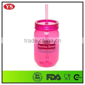 20oz Bpa Free Single Wall Plastic Beer Mug With Lid thumbnail-2