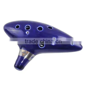Promotional Gift Box Pakcing 12 Hole Ceramic Ocarina thumbnail-1