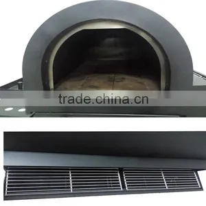 Charcoal BBQ Grill and Wood Fired Pizza Oven thumbnail-2