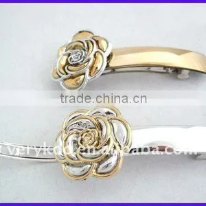 Fashion Acrylic Flower Hair Clips Ornaments (FCH-11223) thumbnail-1