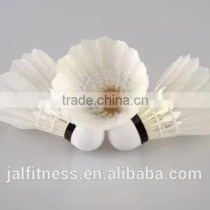 High Quality Class A Duck Feather 12pcs/Barrel Badminton Ball White Teal Feather Sport Game Training Badminton thumbnail-4