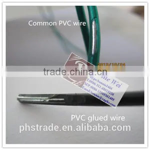 Top Quality PVC Wire Coat Glue,inside Wire is Galv. Wire thumbnail-1