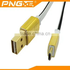 PNGXE 2016 High Quality Flat Very Fast Charging Charger Twisted Pair Cable for Iphone and for Samsung thumbnail-1