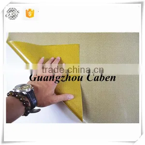 3K Hybrid Gold Plain Fiberglass Sheets Mixed Silver Metallic Yarn Veneer thumbnail-5