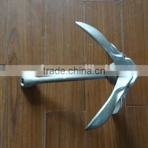 Galvanized Grapnel Folding Anchor for Inflatable Boat thumbnail-1