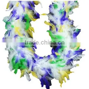 Deluxe Costume Accessory Feather Boa With Colorful Tips thumbnail-1