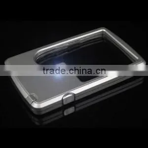 Factory Direct Sale Cheap Pocket Magnifying Glass With Led Illuminated Light thumbnail-5