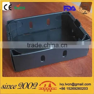 Customized Foldable Corrugated Plastic Storage Box thumbnail-1