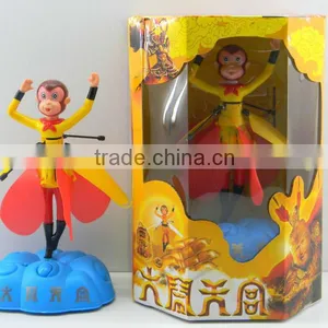RC Flying Monkey King With Music and Light,induction Fairy Doll thumbnail-1
