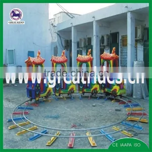 Kids Ride on Train With Tracks thumbnail-1