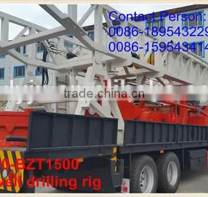 Trailer Type Water Well Drilling Machinery 1000m thumbnail-5
