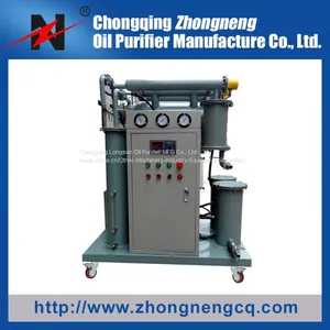 Single Stage Vacuum Portable Type Dielectric Oil Purifier thumbnail-1