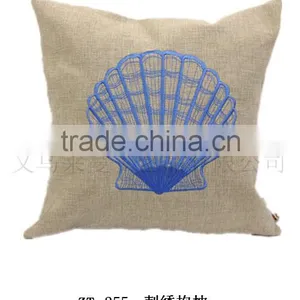 No Minimum Order Quantity Custom Size Embroidery Or Digital Printing Linen Pillow Cover thumbnail-3