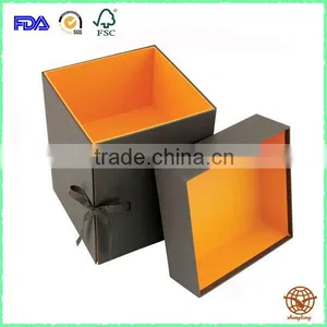 Custom Logo Rigid Cardboard Box/luxury Set-up Box thumbnail-3