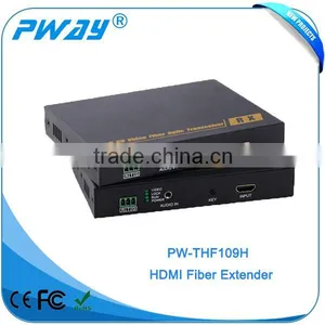 2016 New 1080P 10KM HDMI Fiber Extender With RS232 & External Audio thumbnail-3