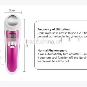 Portable Home Use Ultrasonic Skin Rejuvenation Cool Hot New Beauty Machine thumbnail-4