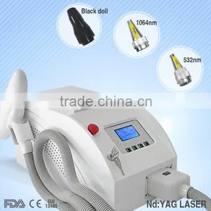 CE Approved 1064 & 532nm Tattoo Removal Active q Switch nd Yag Laser thumbnail-1